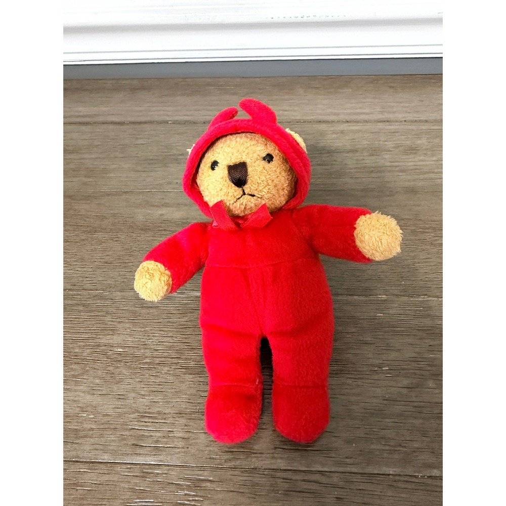 Galerie Halloween Red Devil Costume Teddy Bear Plush